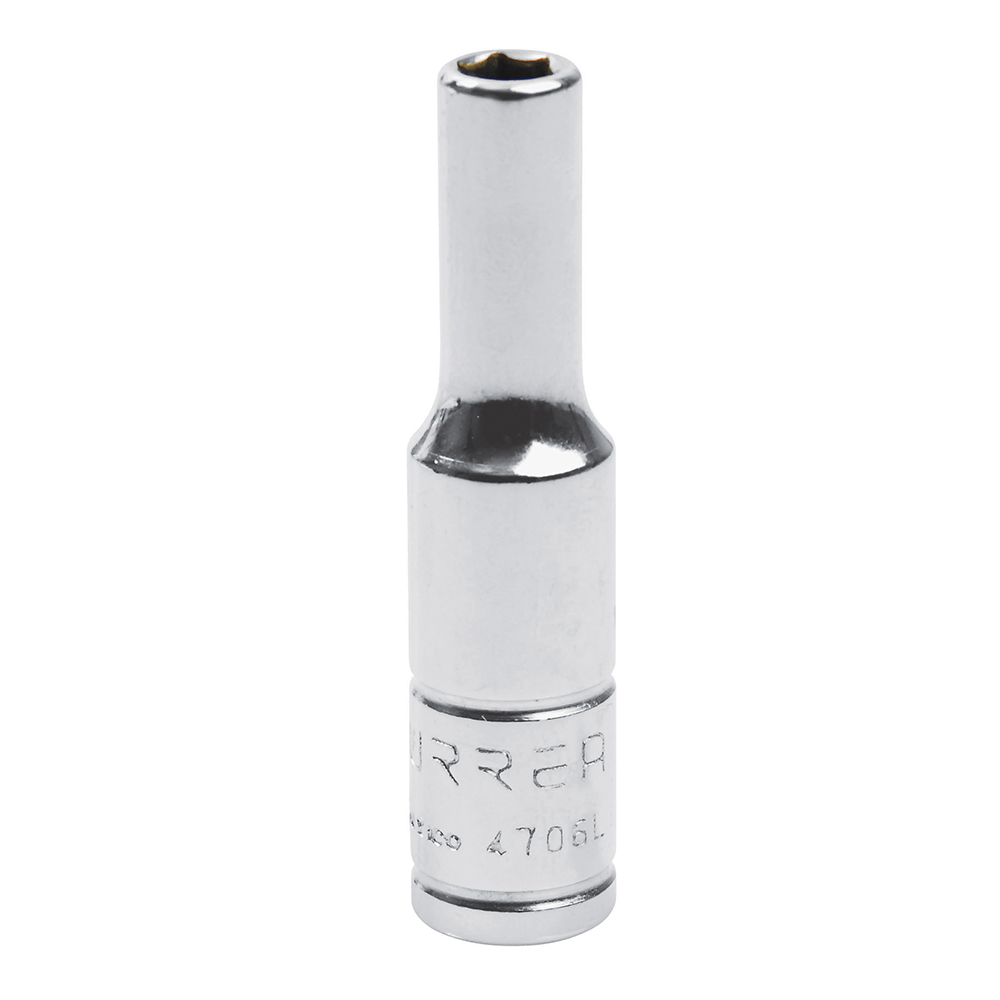 4706L Dado 1/4" largo 6 puntas 3/16" Urrea