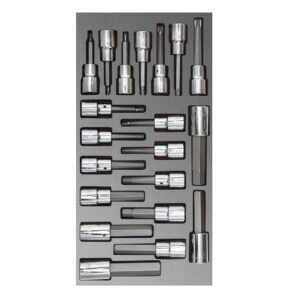 CH110L Juego dados con punta 20piezas 1/2" Urrea.