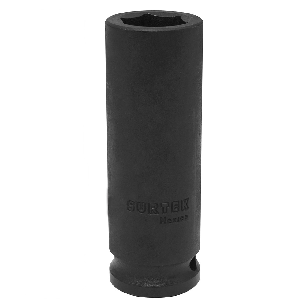 S7816HLM Dado de impacto 1/2" largo 6 puntas 16mm Surtek