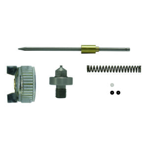 RPPG2 Repuestos para mini pistola surtek de gravedad , modelo PPG2.Incluye: 1 boquilla tipo abanico, 1 aguja, 1 resorte, 1 boquilla de punto, 1 junta, 4 arandelas de hule, 4 arandelas Surtek