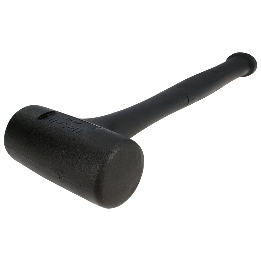 1452G Mazo de golpe seco tapas fijas de alto impacto con mango Rubber grip de 12-1/8", 52 oz Urrea