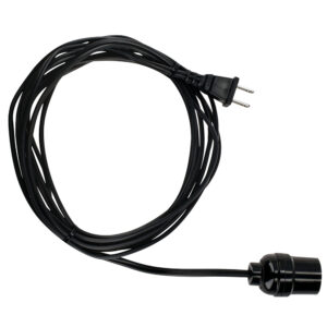 POC4 Portalámpara con cable de alimentación 2 x 18 4 m Surtek