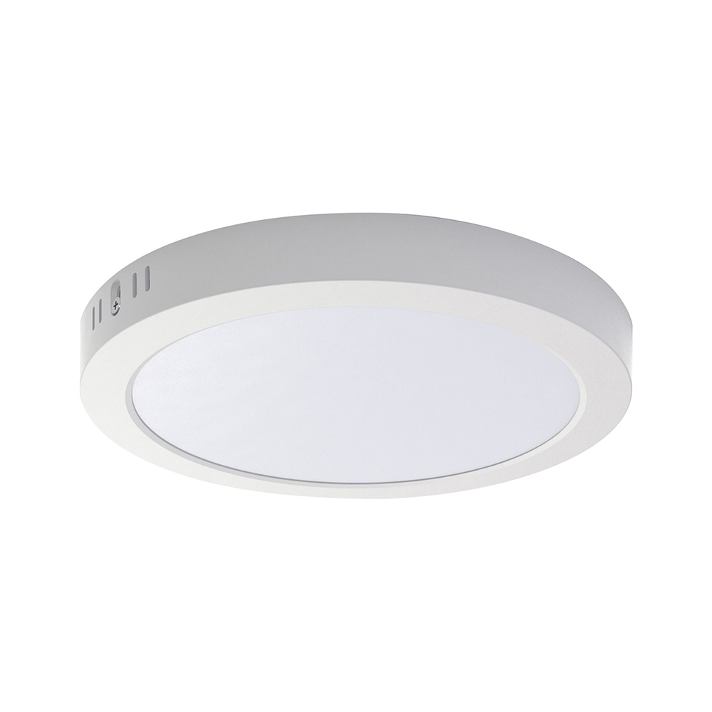 LUSR18 Luminario de LED de sobreponer redondo 18 W, luz de día Surtek