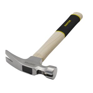 420FG Martillo de uña recta con cabeza fresada con mango de madera, 20 oz Surtek