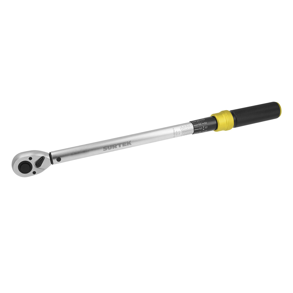 512D Torquímetro de trueno una escala dual cuadro de 1/2", 40-220 Nm (30-162 ft-lb) Surtek