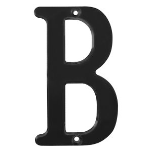 L71BN Letra B slim 4" negro Lock