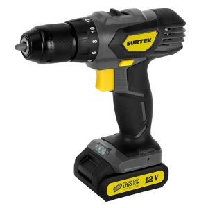 TI612 Taladro/atornillador 3/8" batería de Li-ion 12 V 28 Nm Surtek