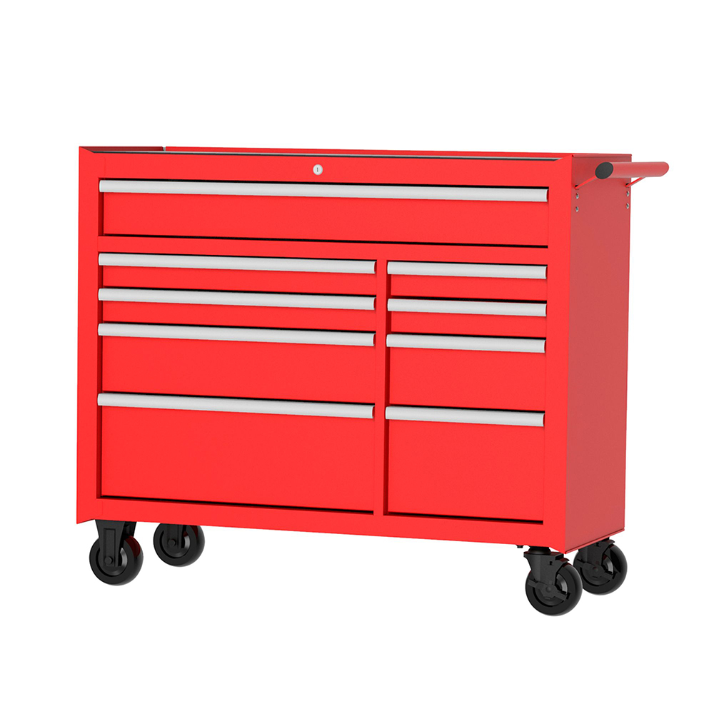 P46M9 Gabinete móvil 15 gavetas color rojo serie P 46" Urrea
