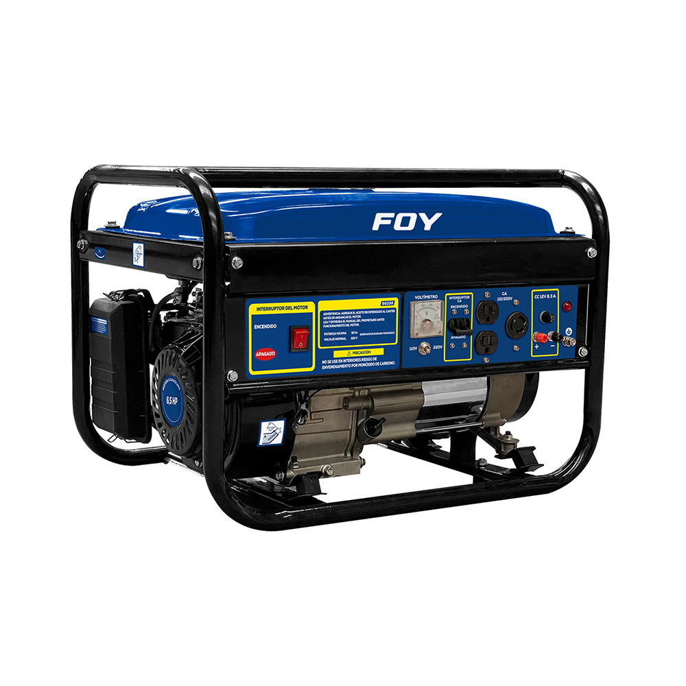 GG330 Generador a gasolina 3000 W, 210 cc, voltaje de salida 120-220 V