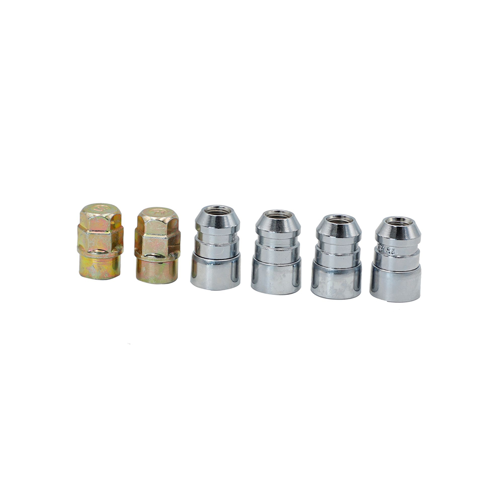 JTS2 Juego de tuercas de seguridad para rin, 6 piezas, 14mm x 2" Surtek