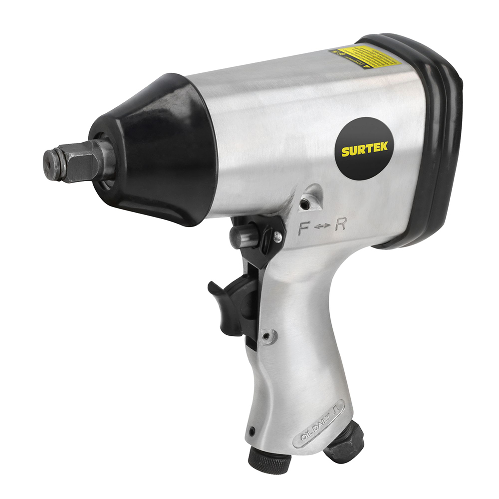 PI412B Pistola de impacto neumática cuadro de 1/2" 207 Ft-lb sistema rocking dog Surtek