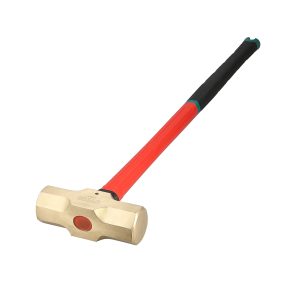 1438FV Marro de bronce con mango largo de fibra de vidrio 27.5", 8 lb Urrea