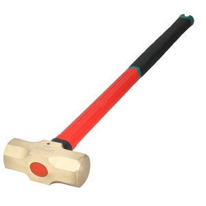 1440FV Marro de bronce con mango largo de fibra de vidrio 35", 10 lb Urrea