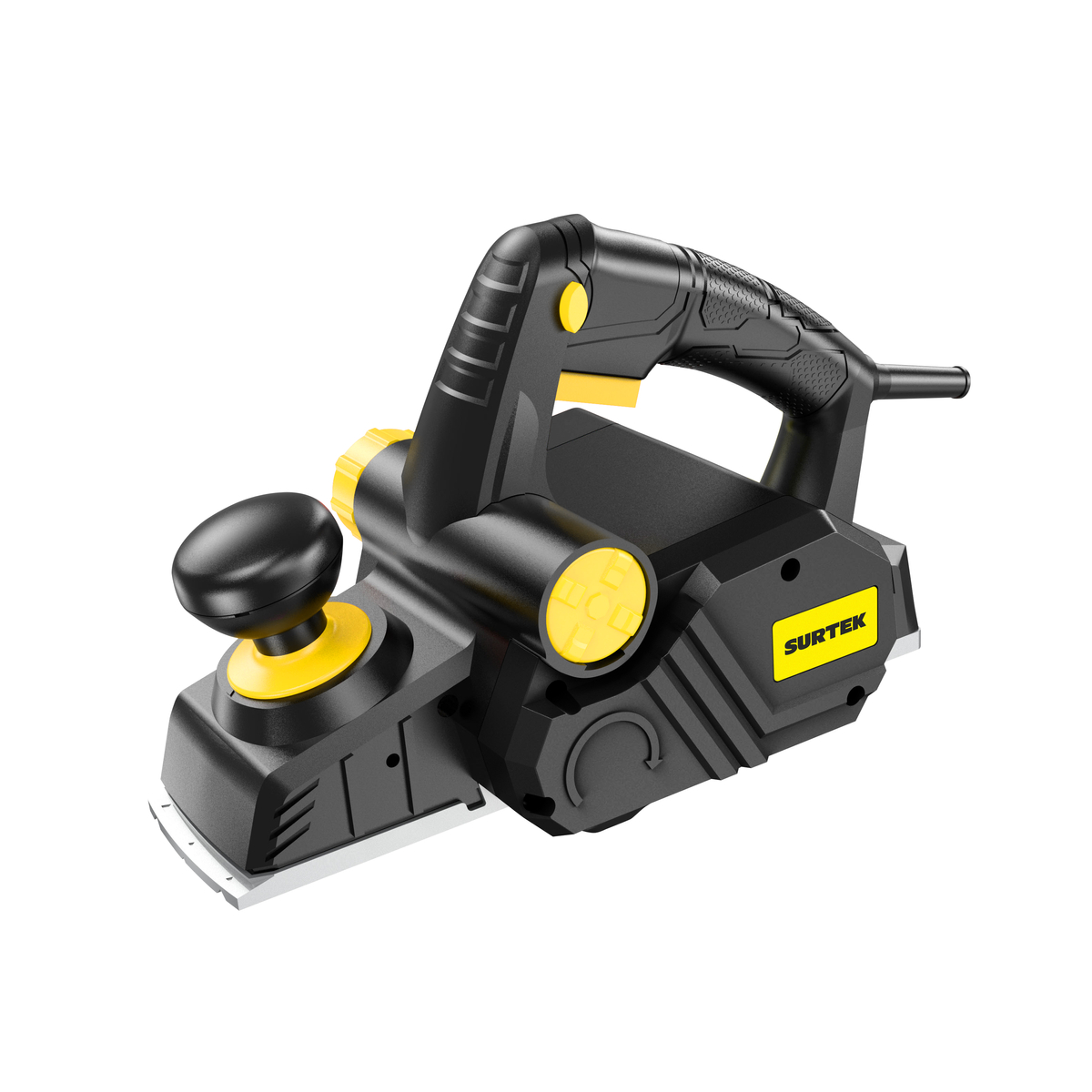 CE603 Cepillo eléctrico con perilla de ajuste de profundidad de 0 a 3 mm, 3-1/4", 900 W Surtek