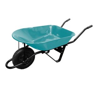 CFG552 Carretilla con bastidor metálico 5.5 Ft3 llanta neumática de 2 capas Foy
