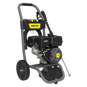 HG763 Hidrolavadora a gasolina 6.3 HP 3400 PSI, 9.8 Lt por minuto Surtek