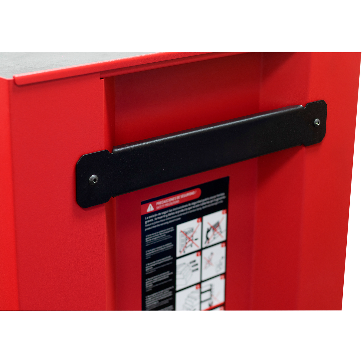 IN27M5 Gabinete móvil 5 gavetas 27" manija color negro seria IN Urrea - Imagen 7
