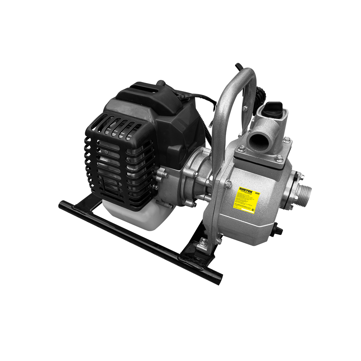 MG511 Motobomba a gasolina con diámetro de succión y descarga de 1x1", 1.5 HP Surtek
