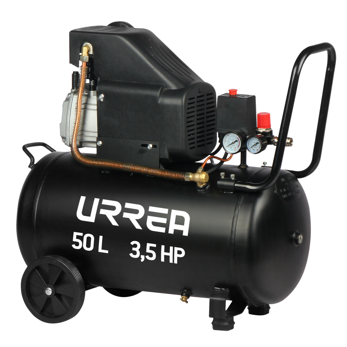 CMP950 Compresor de aire eléctrico lubricado 50L, 3.5HP, 120V Urrea