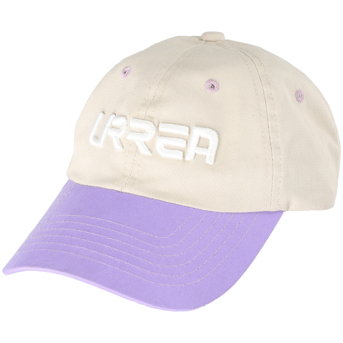 GOU1 Gorra bordada color lila con arena Urrea